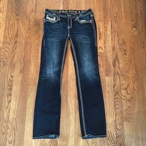 Rock revival straight leg jeans size 29